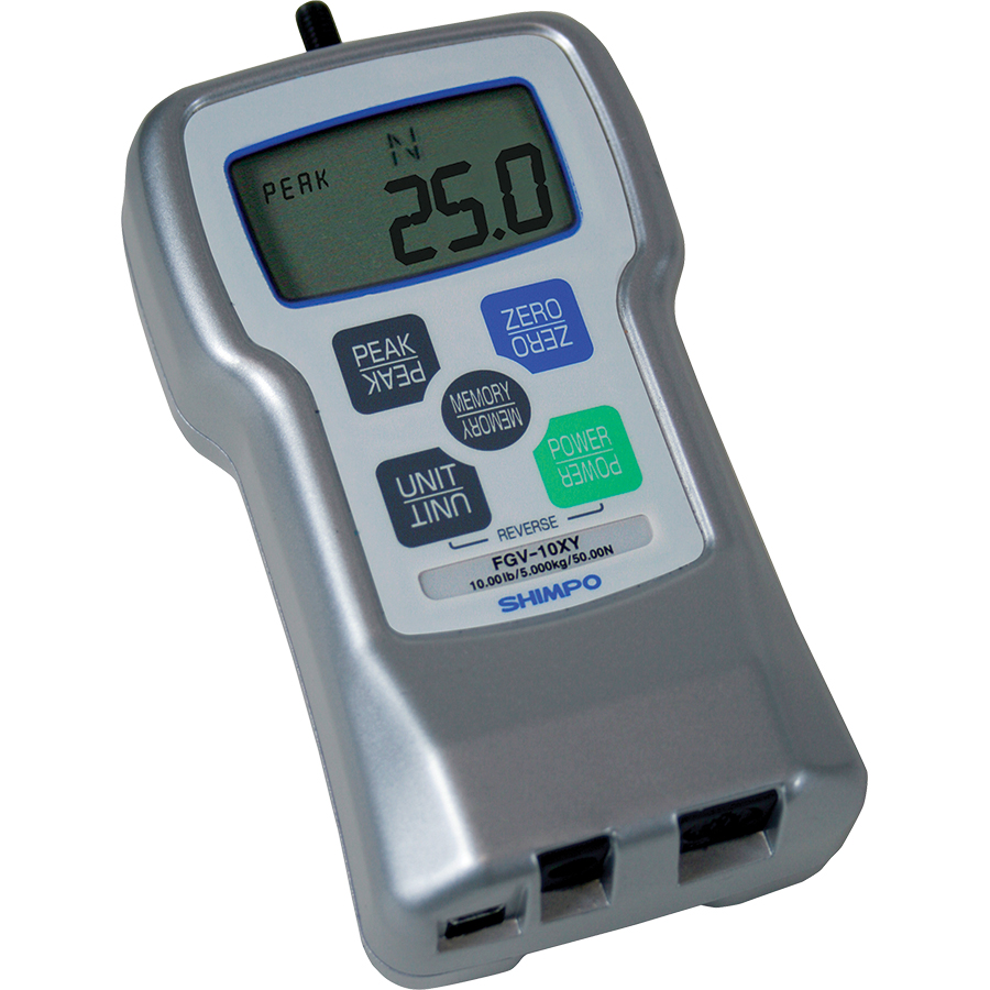 Shimpo FGVXY Series DART 2.0 Digital Force Gauge, Up to 1000 N