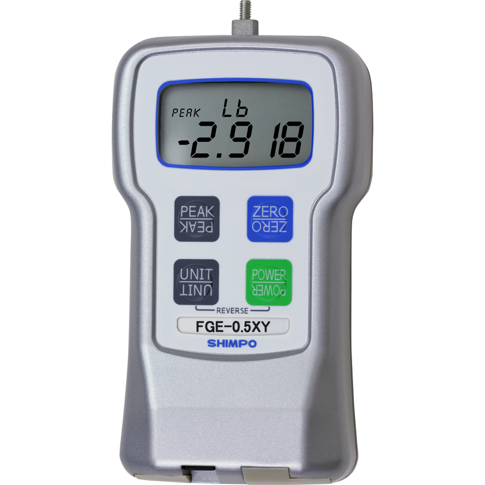 Shimpo FGEXY Series Digital Force Gauge, Up to 1000 N Capacity