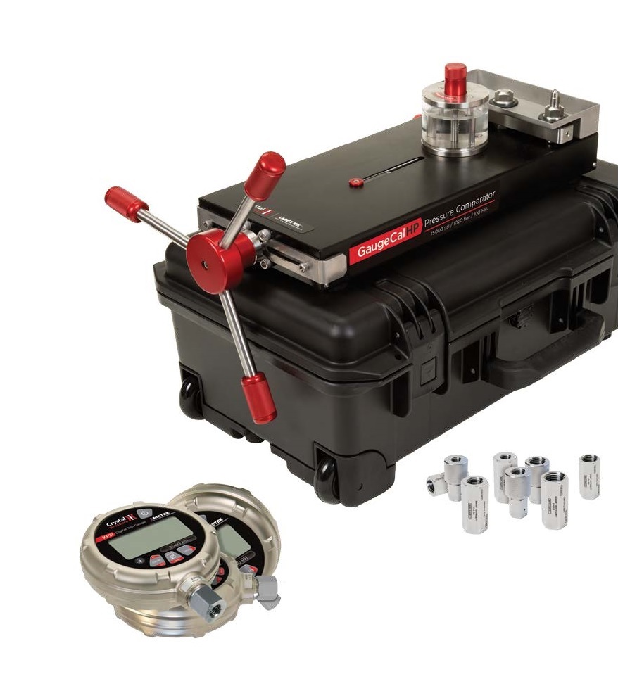 Crystal CrystalCalHPNPTPSI Automated Gauge Calibration System with