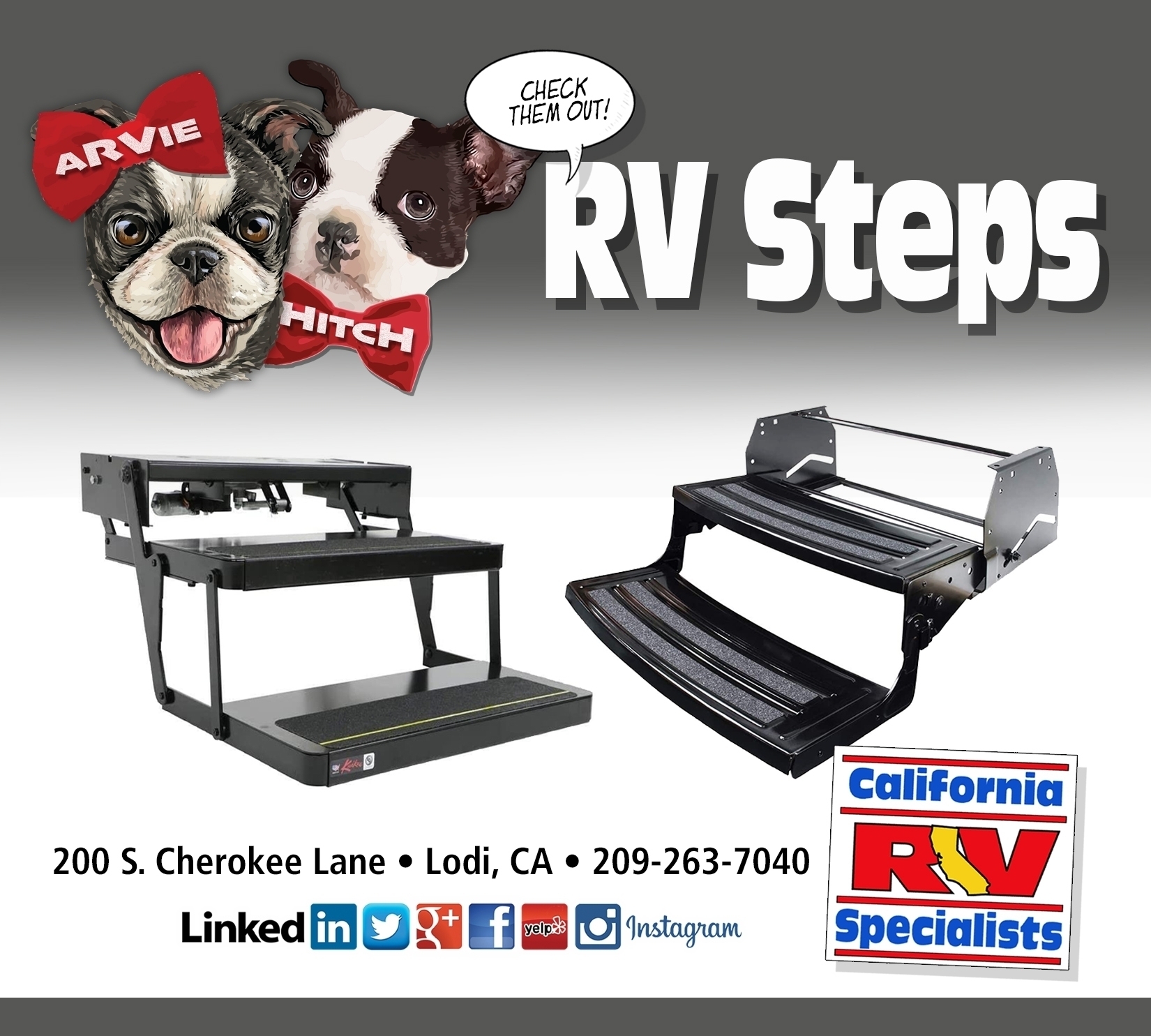 RV Entry Steps Upgrades California RV Specialists
