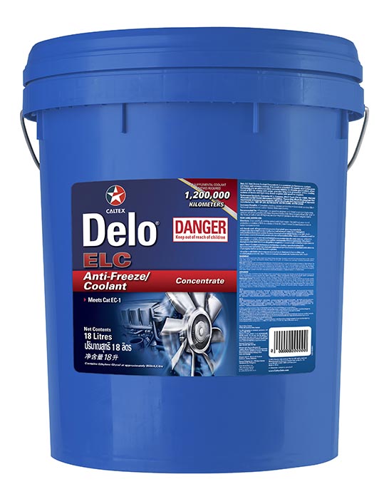 Delo ELC Antifreeze/Coolant Caltex South Africa