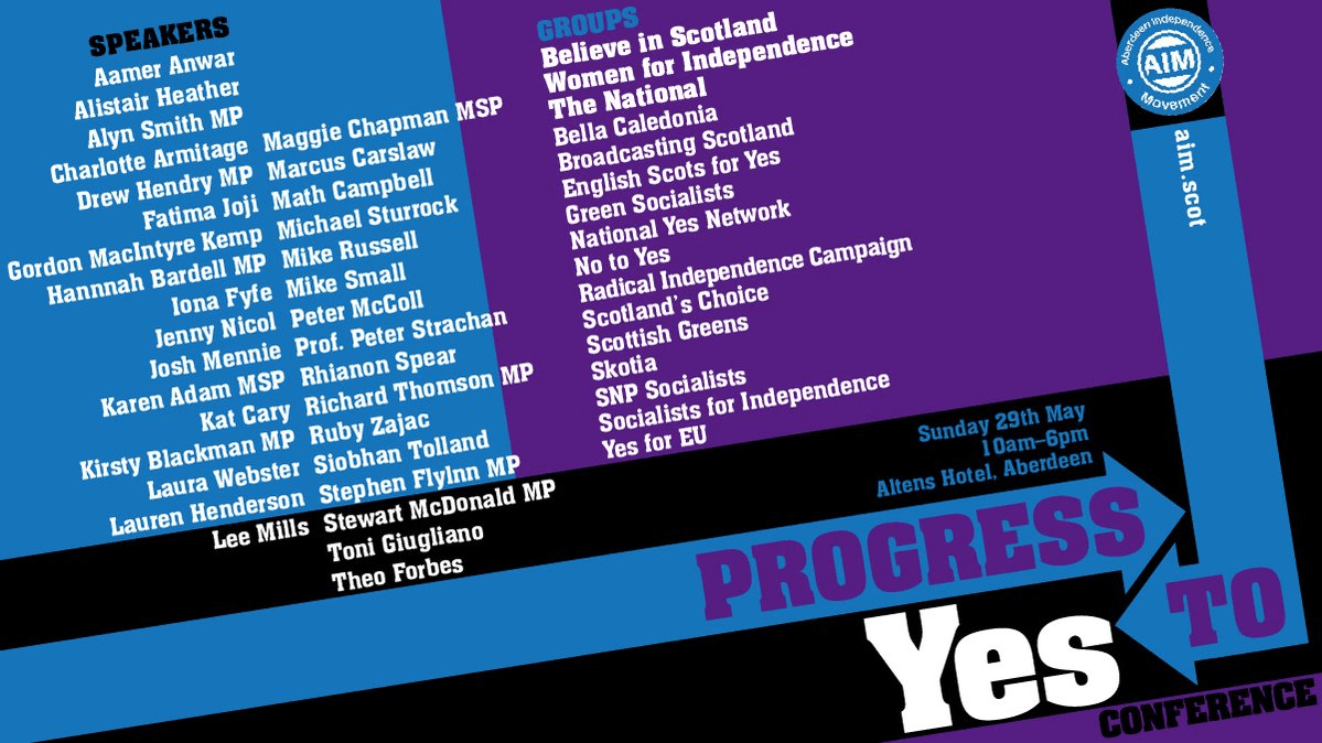 Aberdeen Independence Movement Membership Criteria SNP and LBGTQ+ caltonjock