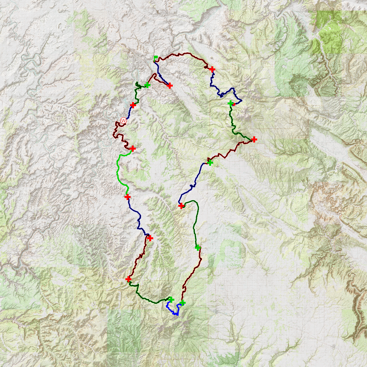 2022 Moab 240 CalTopo