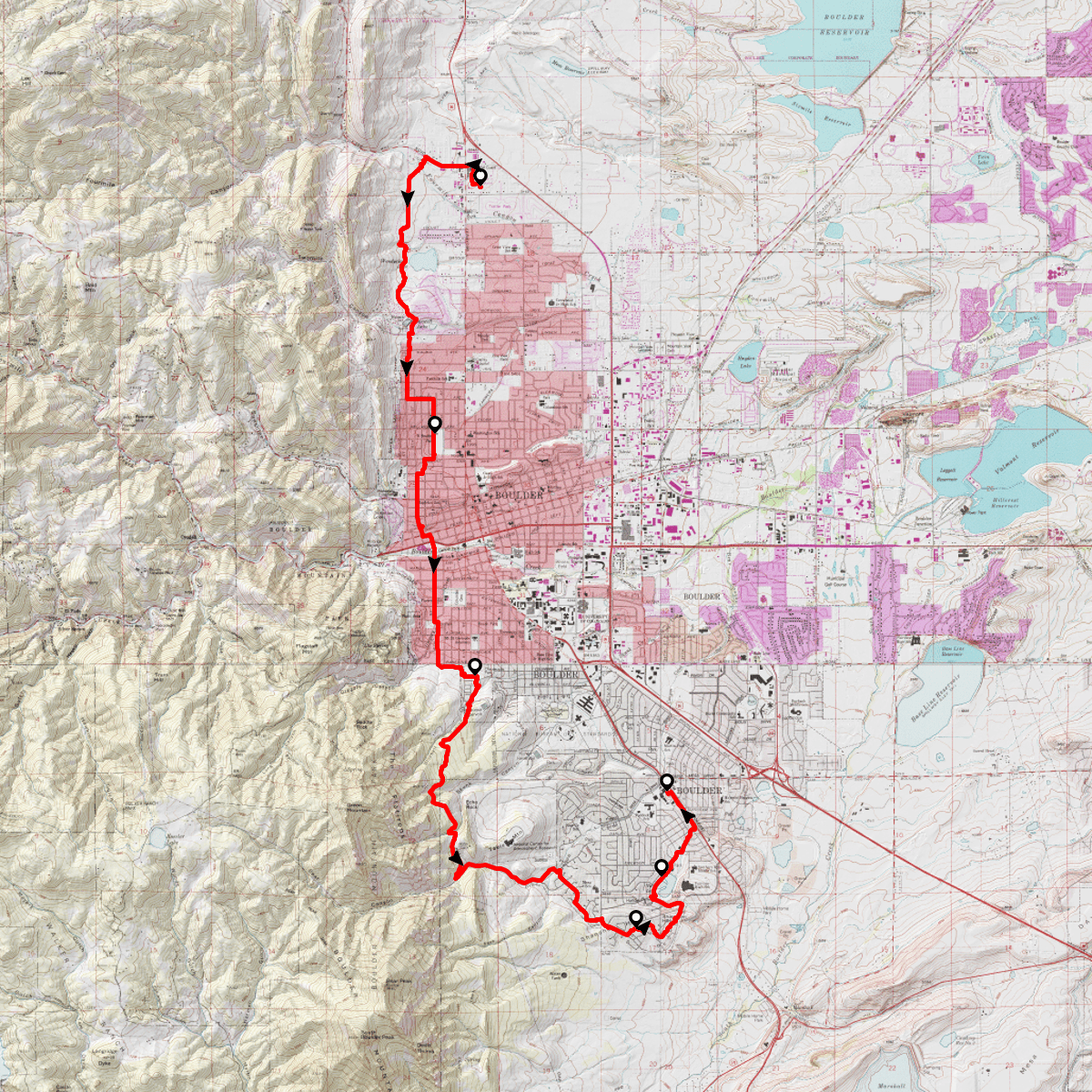 Boulder Walk 360 Western Half