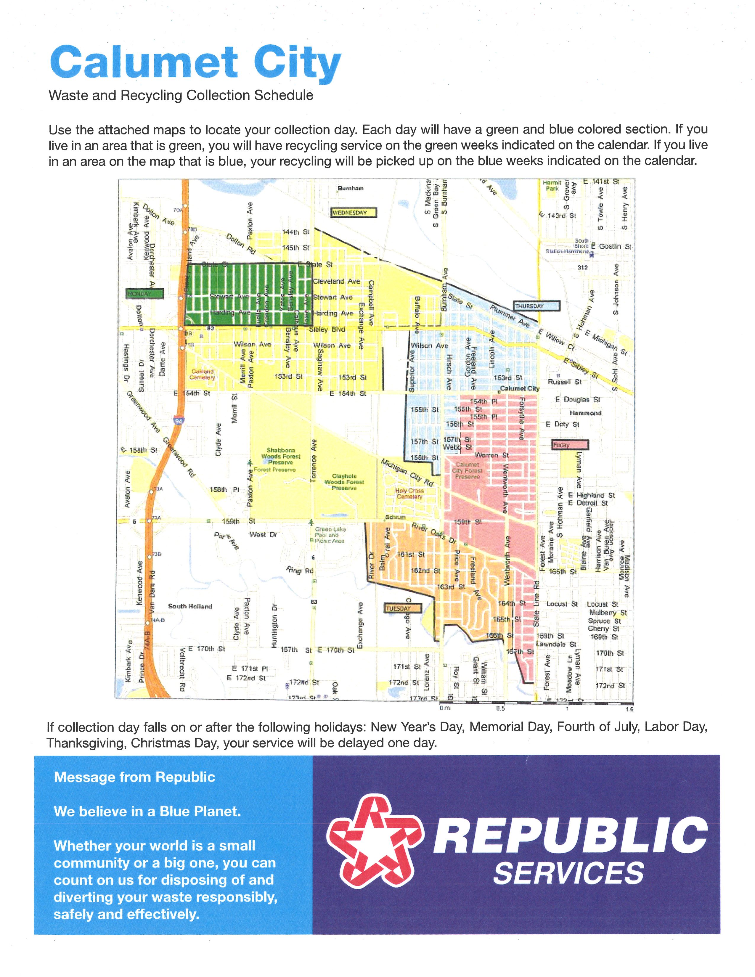 Republic Services Calumet City