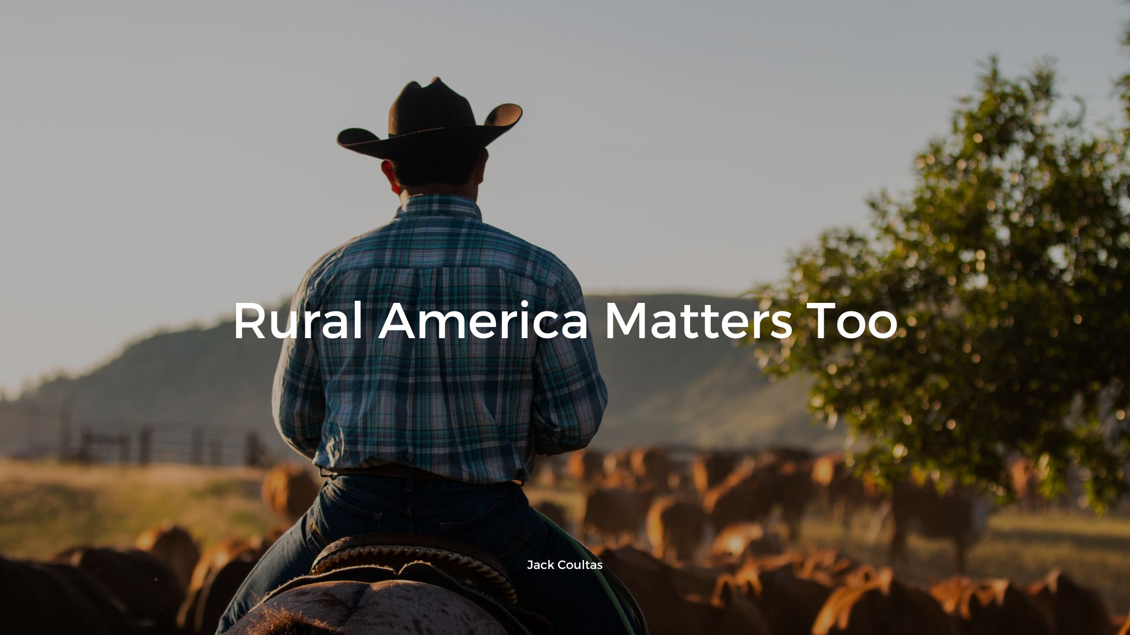Rural America Matters Too Calvary Chapel
