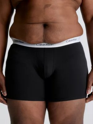 Plus Size 3 Pack Boxer Briefs - Modern Cotton Calvin Klein® | 000NB3378A001