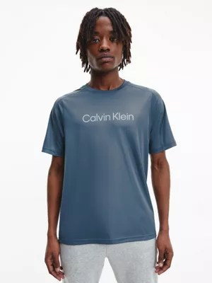Sport Tshirt van gerecycled polyester Calvin Klein® 00GMS2K109CEG