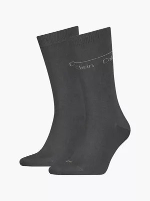 2 Pack Classic Crew Socks Calvin Klein® C701219833002