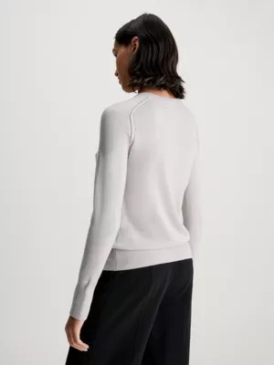 Pull slim en laine fine Calvin Klein® K20K206792PP4