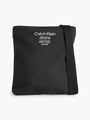 Recycled Flat Crossbody Bag Calvin Klein® K50K510102BDS