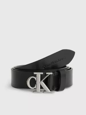 Leather Logo Belt Calvin Klein® K60K610591BDS