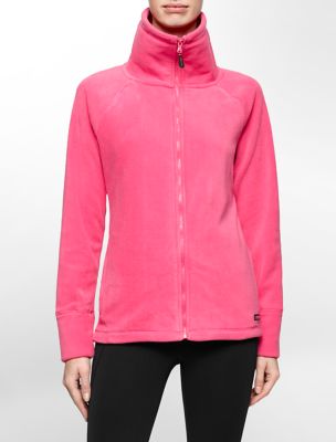 calvin klein womens performance zip front fleece jacket eBay