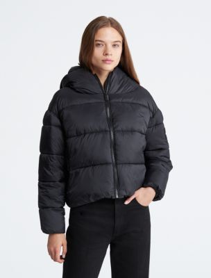 Repreve® Short Boxy Puffer Jacket Calvin Klein
