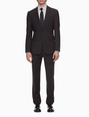 Skinny Fit Charcoal Grey Suit Jacket Calvin Klein® USA