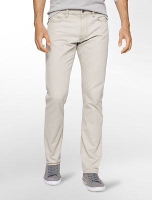 calvin klein mens slim fit 5pocket twill pants