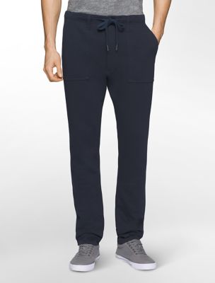 calvin klein mens french terry jogger pants