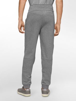 calvin klein mens performance tapered fleece sweatpants