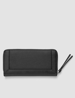 calvin klein womens pebble large zip wallet eBay