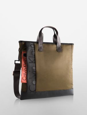 calvin klein mens pilot flat crossbody bag
