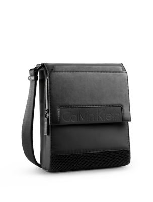 calvin klein mens jaiden flap flight bag eBay