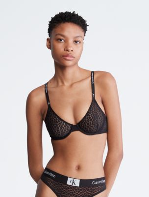 Calvin Klein 1996 Lace Unlined Demi Bra Calvin Klein® USA