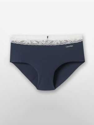 calvin klein womens invisibles + lace hipster underwear eBay