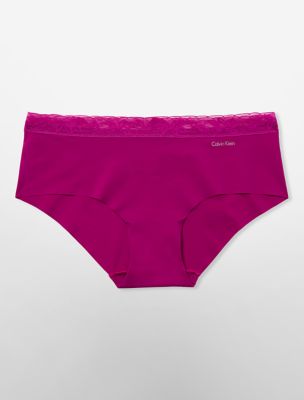 calvin klein womens invisibles + lace hipster underwear eBay