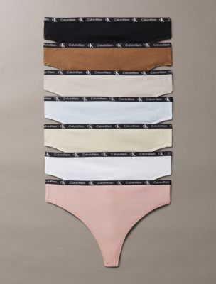 Calvin Klein 1996 Cotton Stretch 7-Pack Modern Thong | Calvin Klein