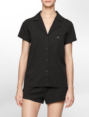 calvin klein womens cotton stretch pajama set