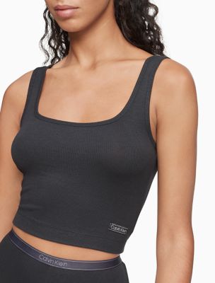 Pure Ribbed Sleep Tank Top Calvin Klein