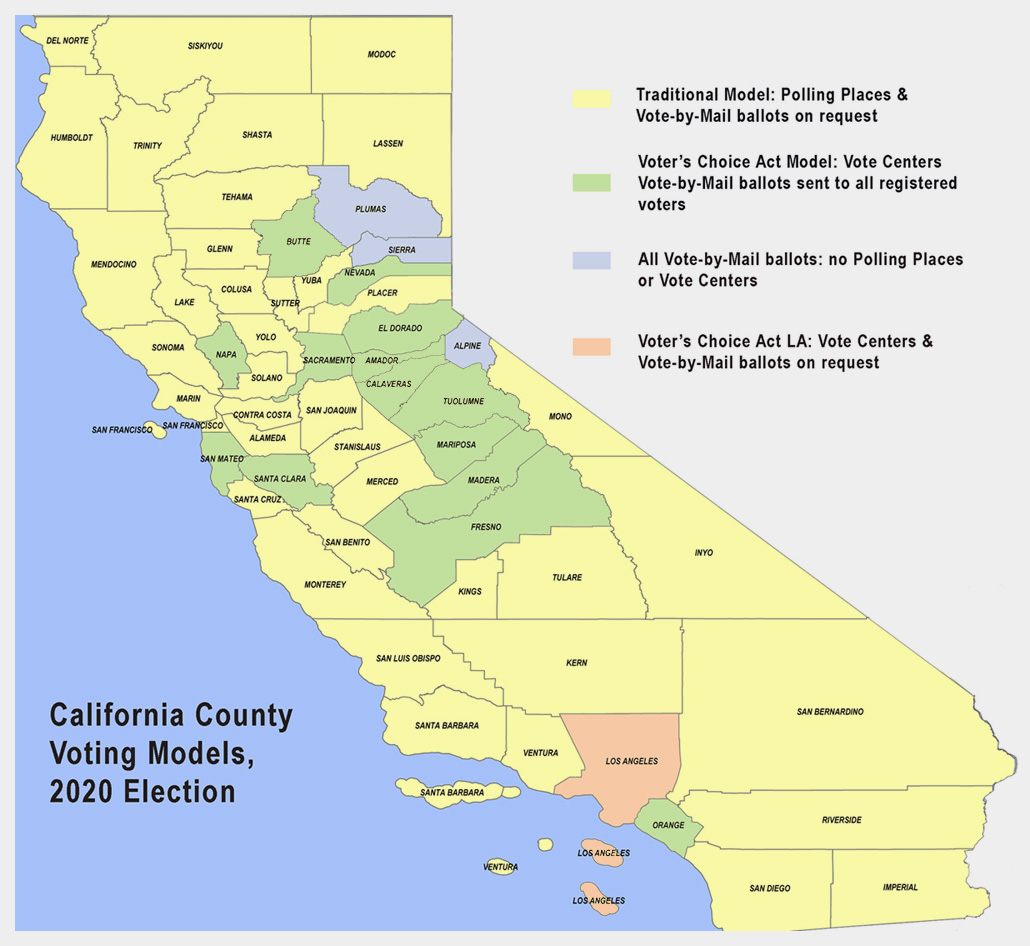 CA County Voting Models California Voter Foundation