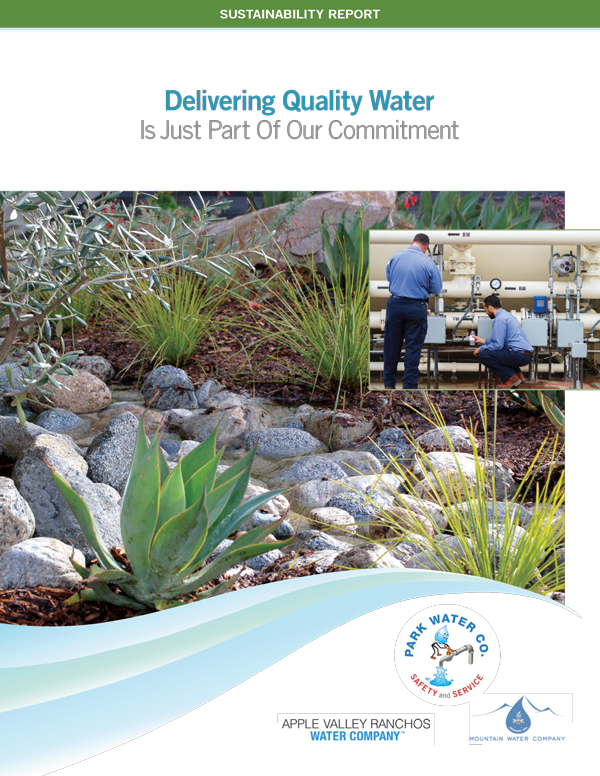 Park Water Company’s Sustainability Report Outlines Actions for Long