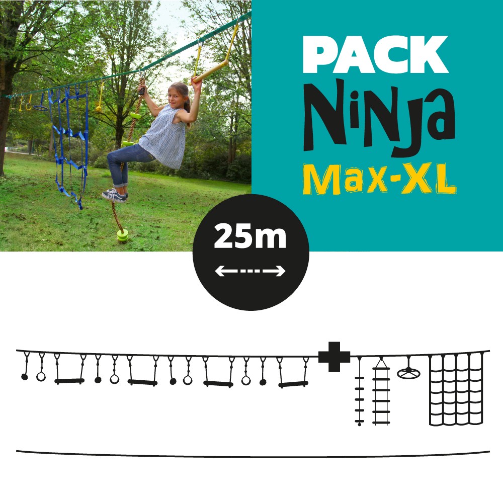 Pack Desafío Ninja Max XL Jump'in Spain