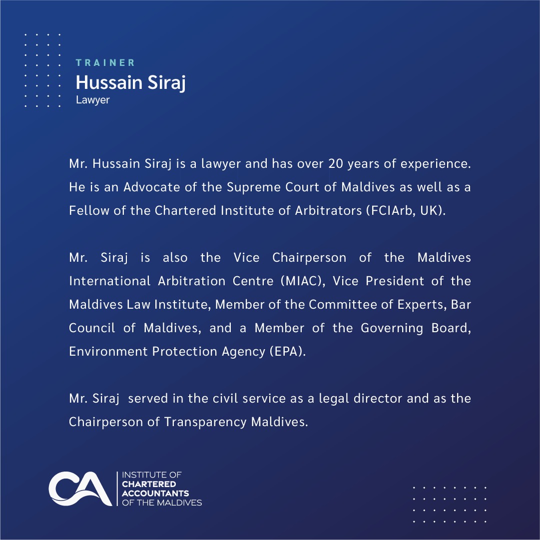 CPD Training Legal issues related to accounting practice and business