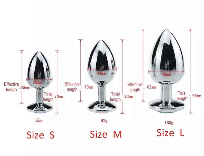 PlugS metalicos Q160 Camaleon Sex Shop Guatemala