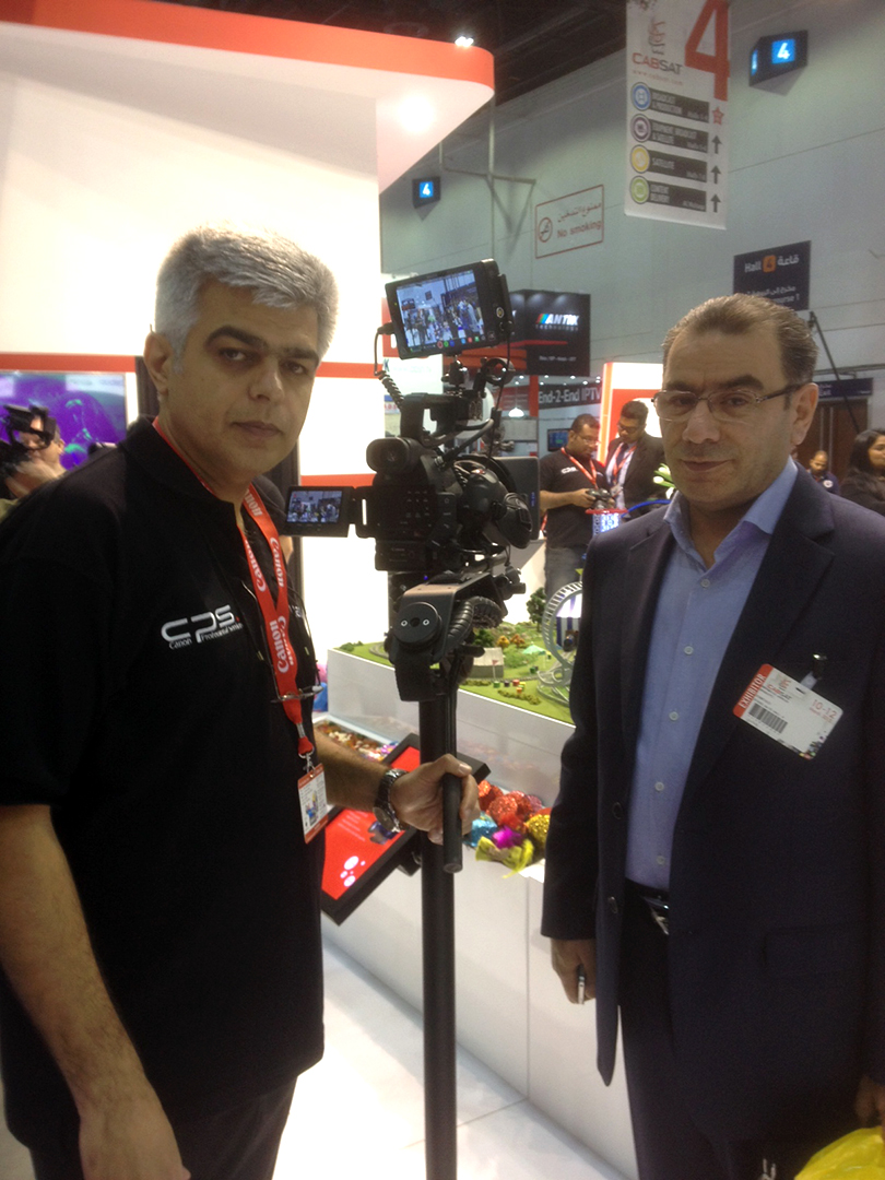 Amaranthine Trading LLC present Cambo at CABSAT, Dubai Cambo Blog