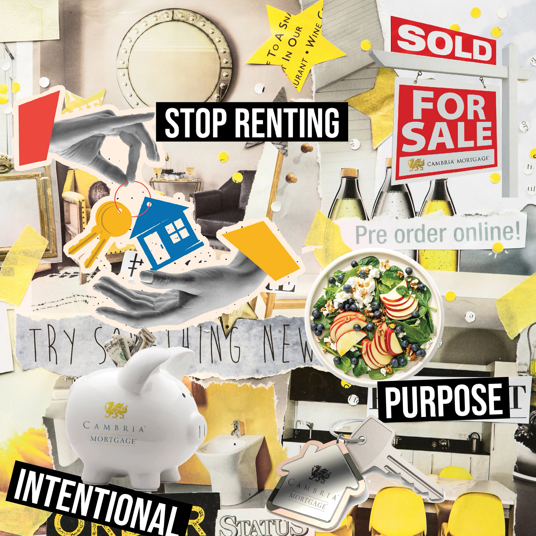 Vision Board Achieve Your 2023 Goals (Including Homeownership