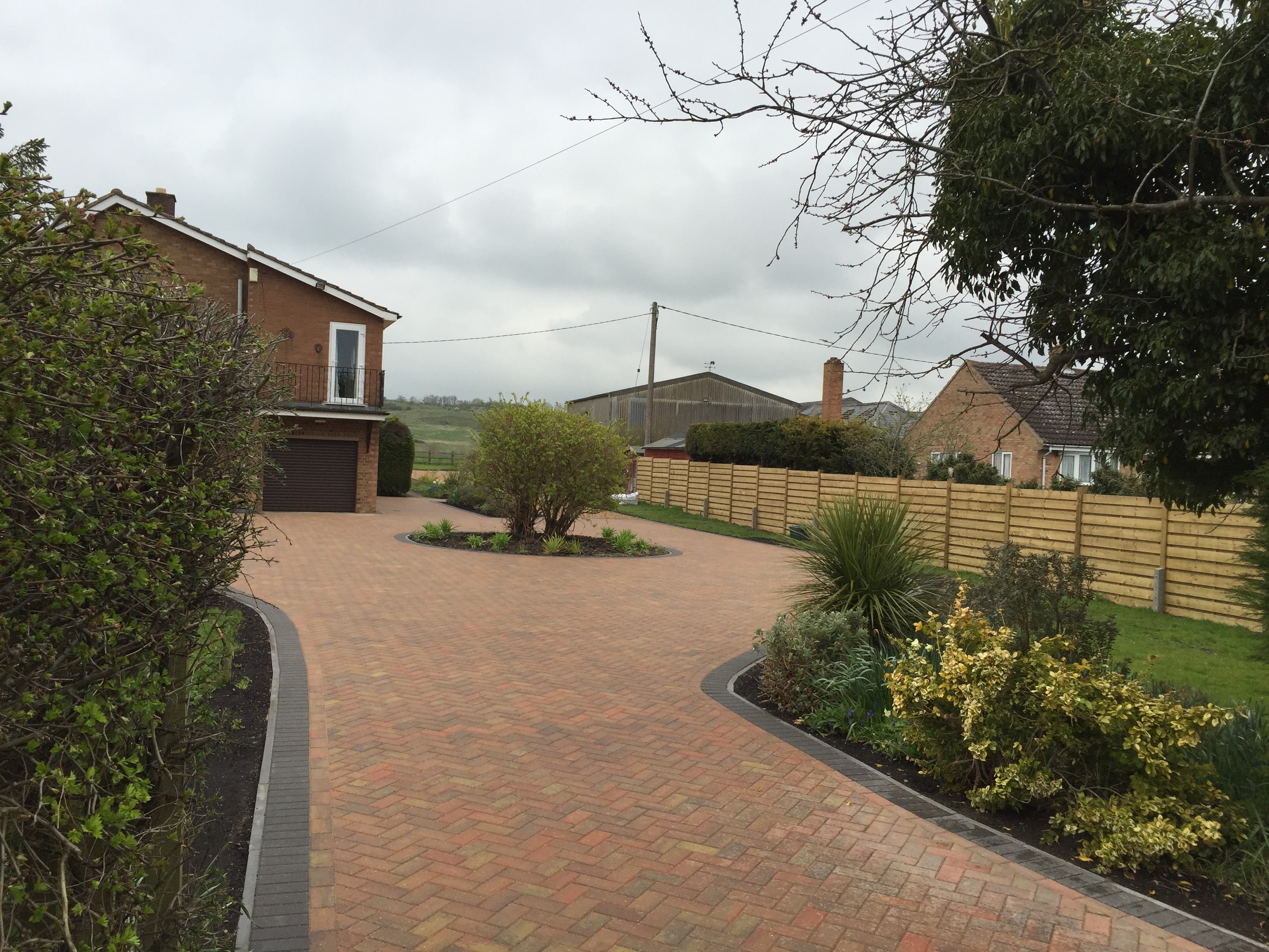 Huge Driveway In Croydon Royston Cambridge Block Paving