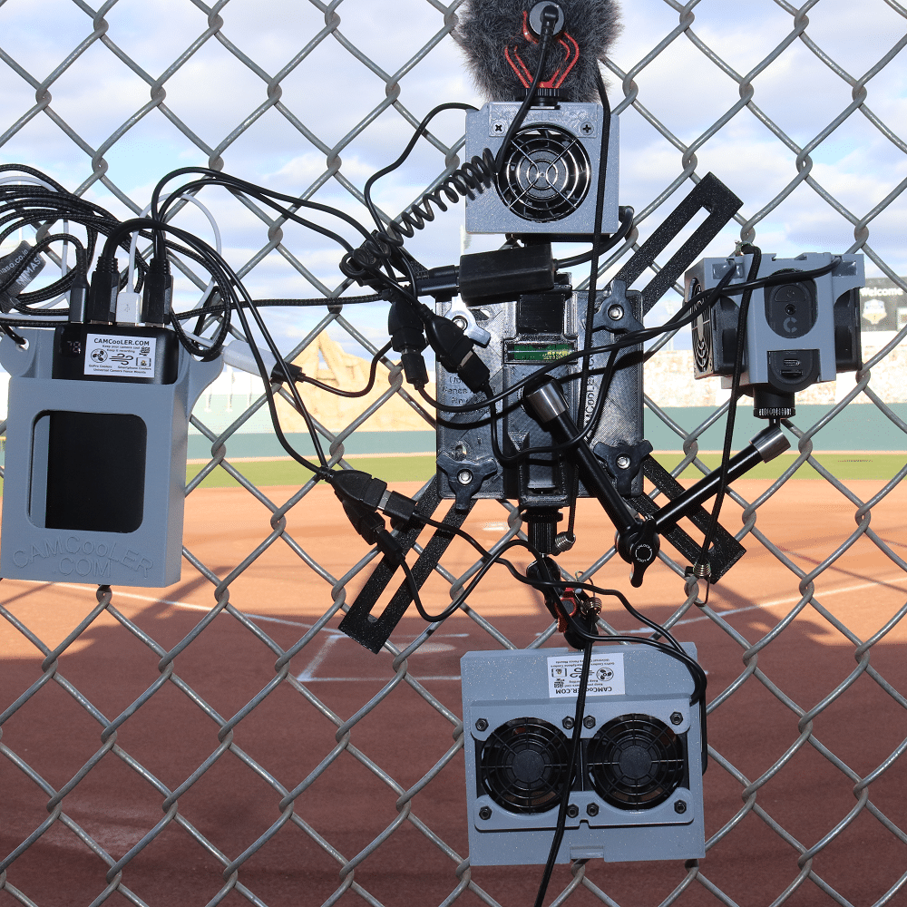 Universal Fence Mount GoPro Fence Mount Mevo and Smartphone