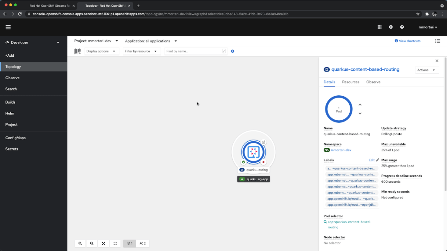 Content Based Routing with Camel, Drools, Quarkus, Kogito, AtlasMap and