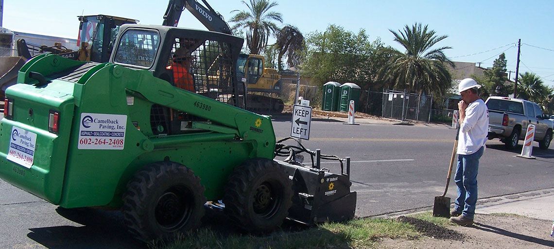 Camelback Paving, Inc. Demolition Services in Phoenxi, AZ