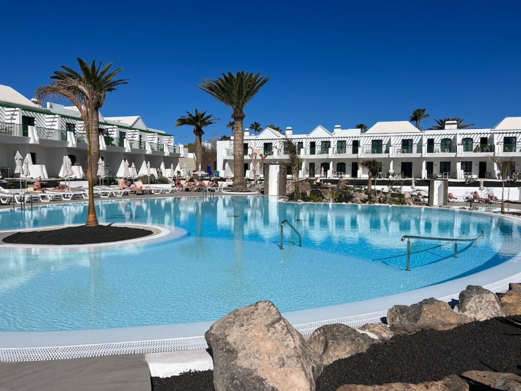 Family heated pool