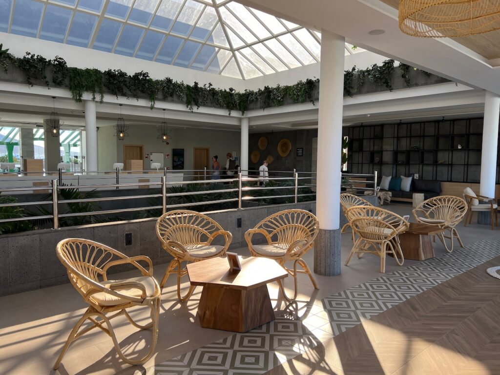 Lobby bar area