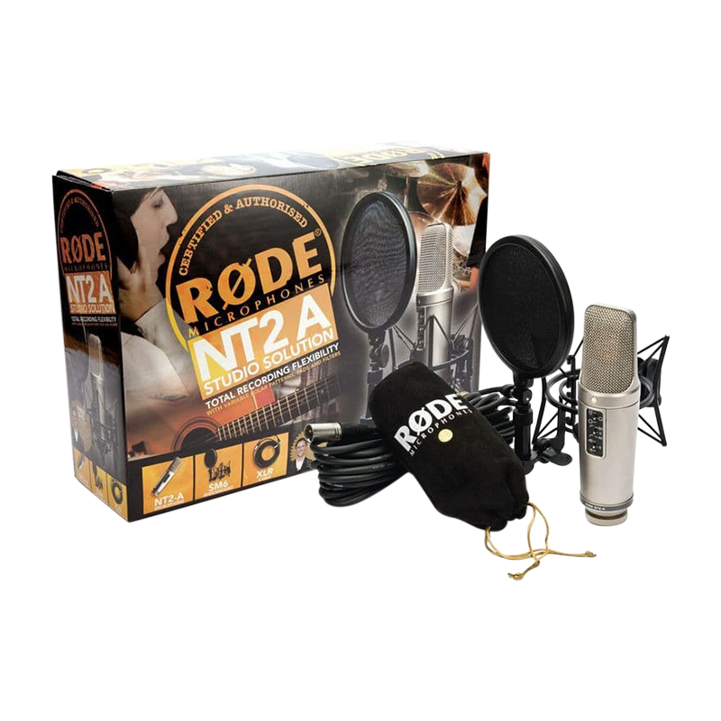 RODE NT2A MultiPattern Dual 1″ Condenser Microphone camera.co.id
