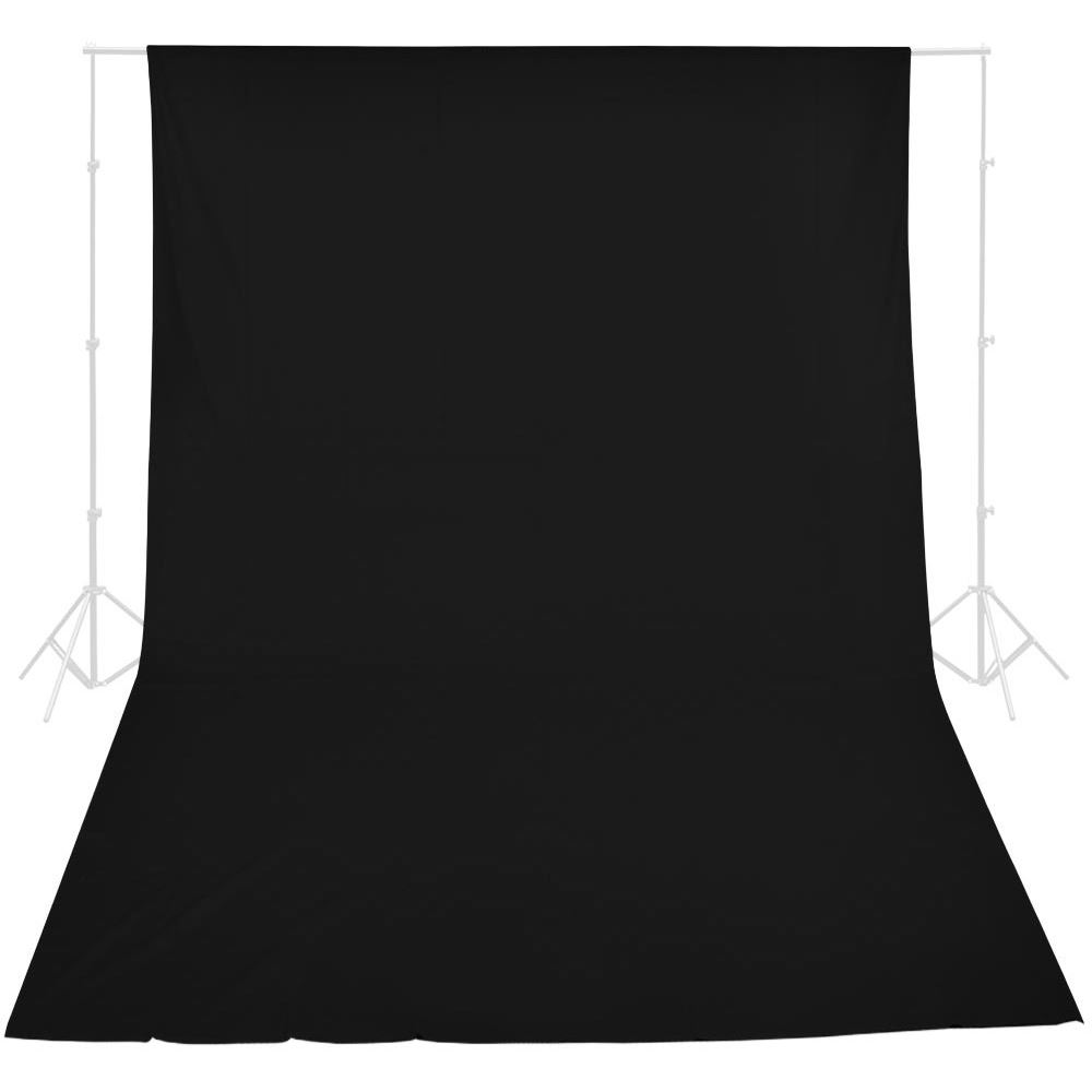 Godox Cotton Backdrop Black 3x6m קאמרה