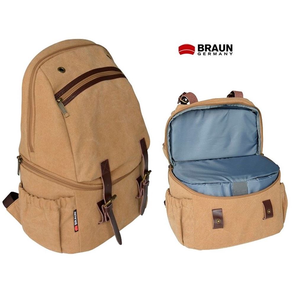 תיק צילום גב בראון Braun Eiger Daypack קאמרה