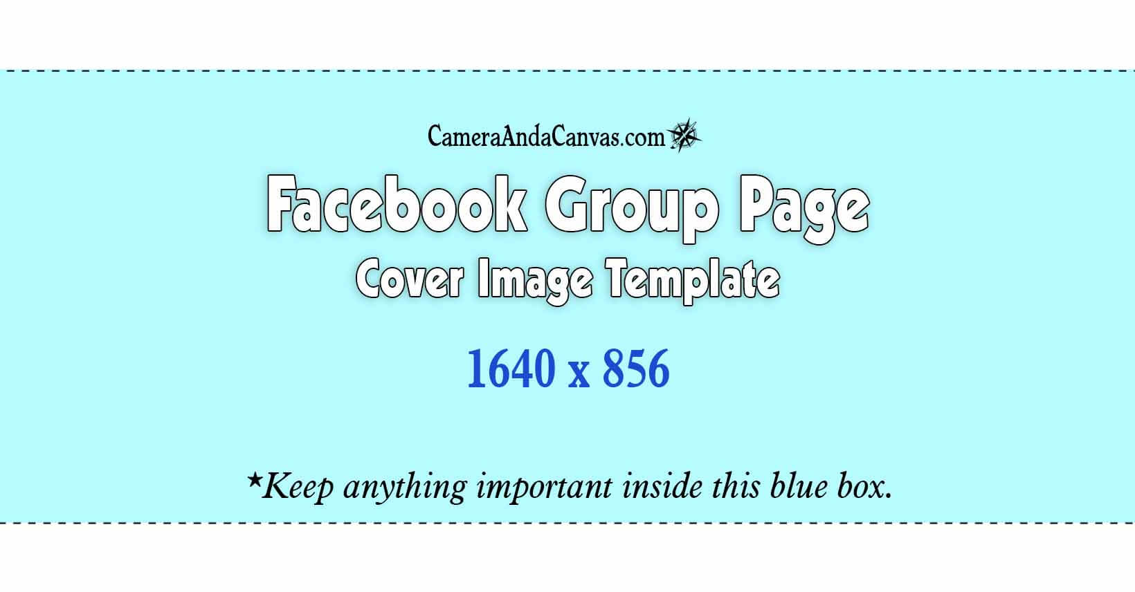 Social Media Image Sizes and Templates Camera and a Canvas