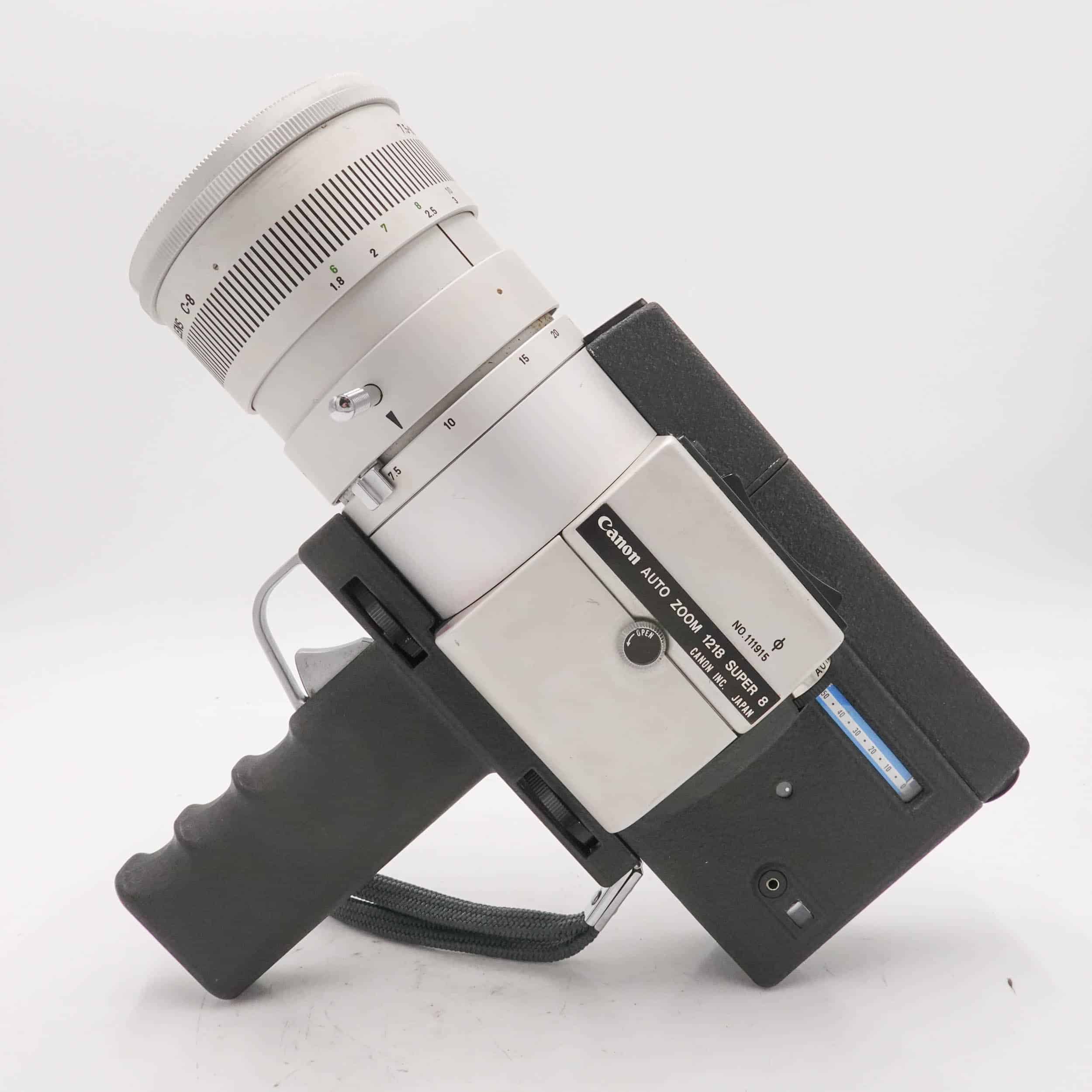 Canon 1218 Auto Zoom Super 8 Camera - CameraCrate.com - Super 8 & 8mm