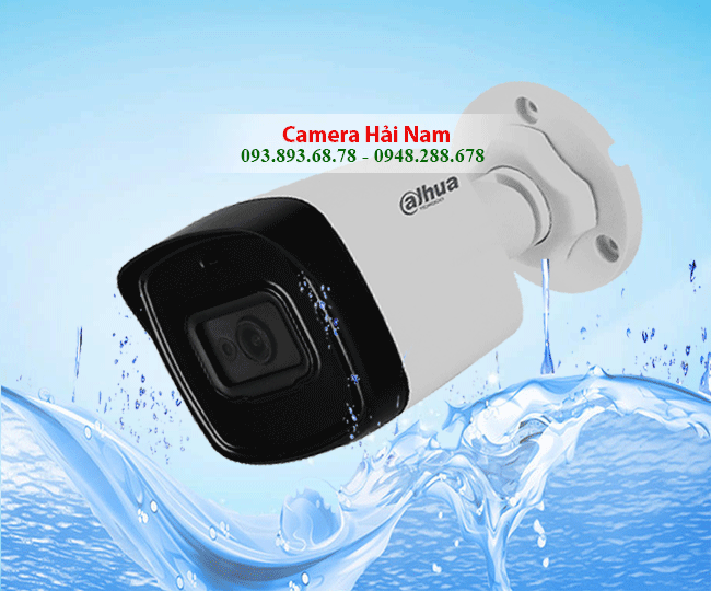 Camera Dahua 2M hồng ngoại 80m tích hợp Micro ghi âm, chống nước tốt